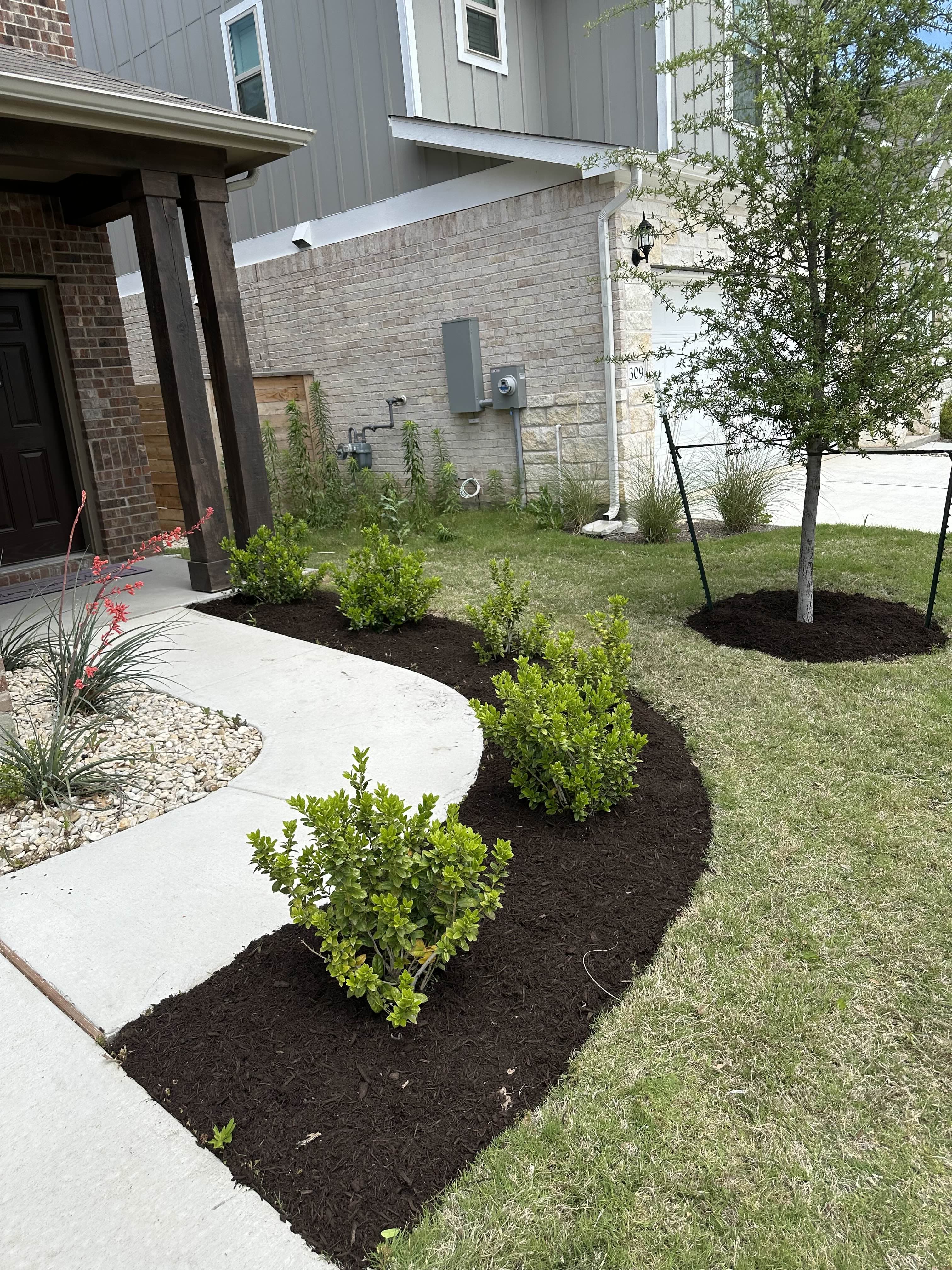 After - Mulch
