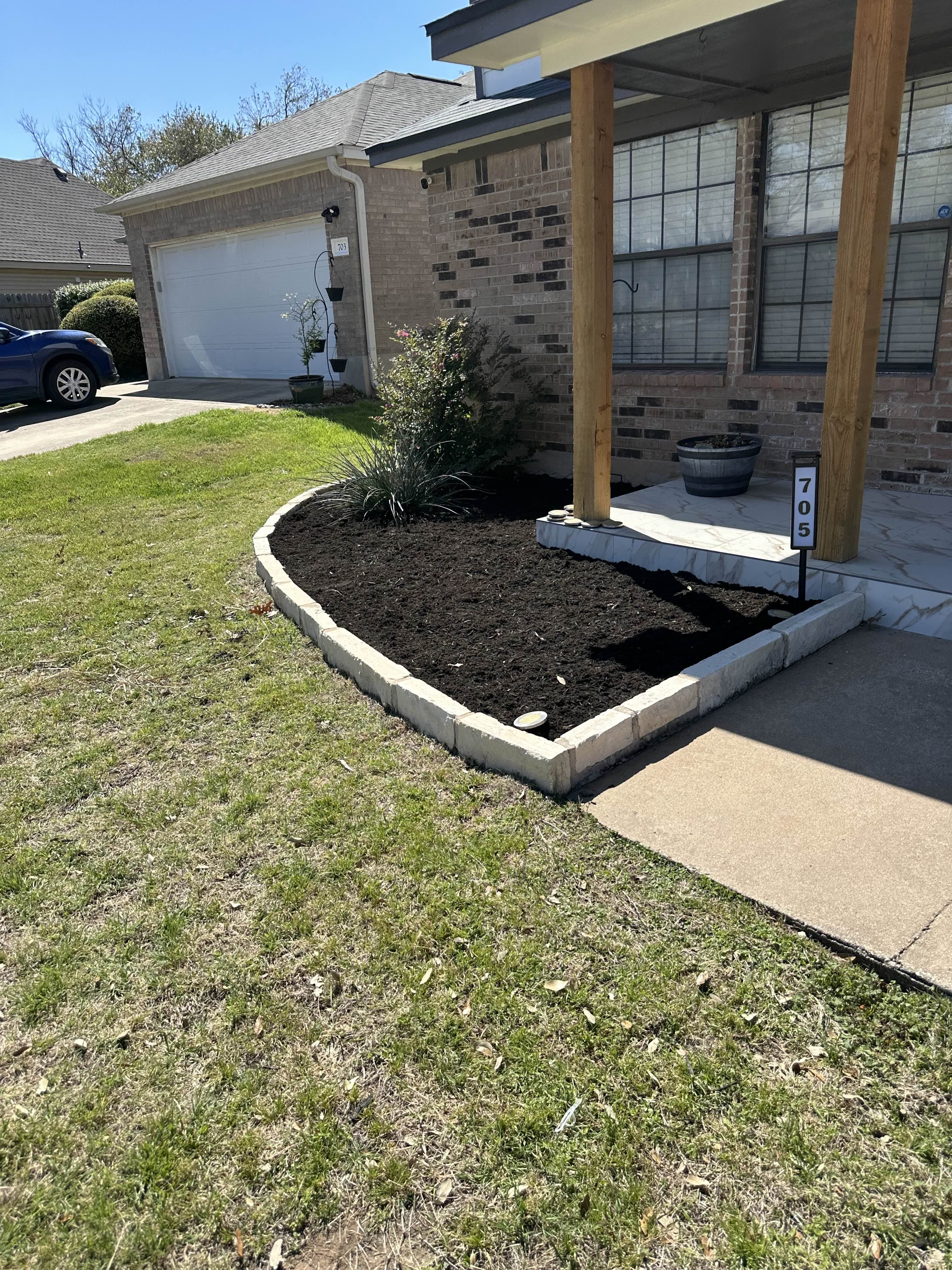 After - Mulch
