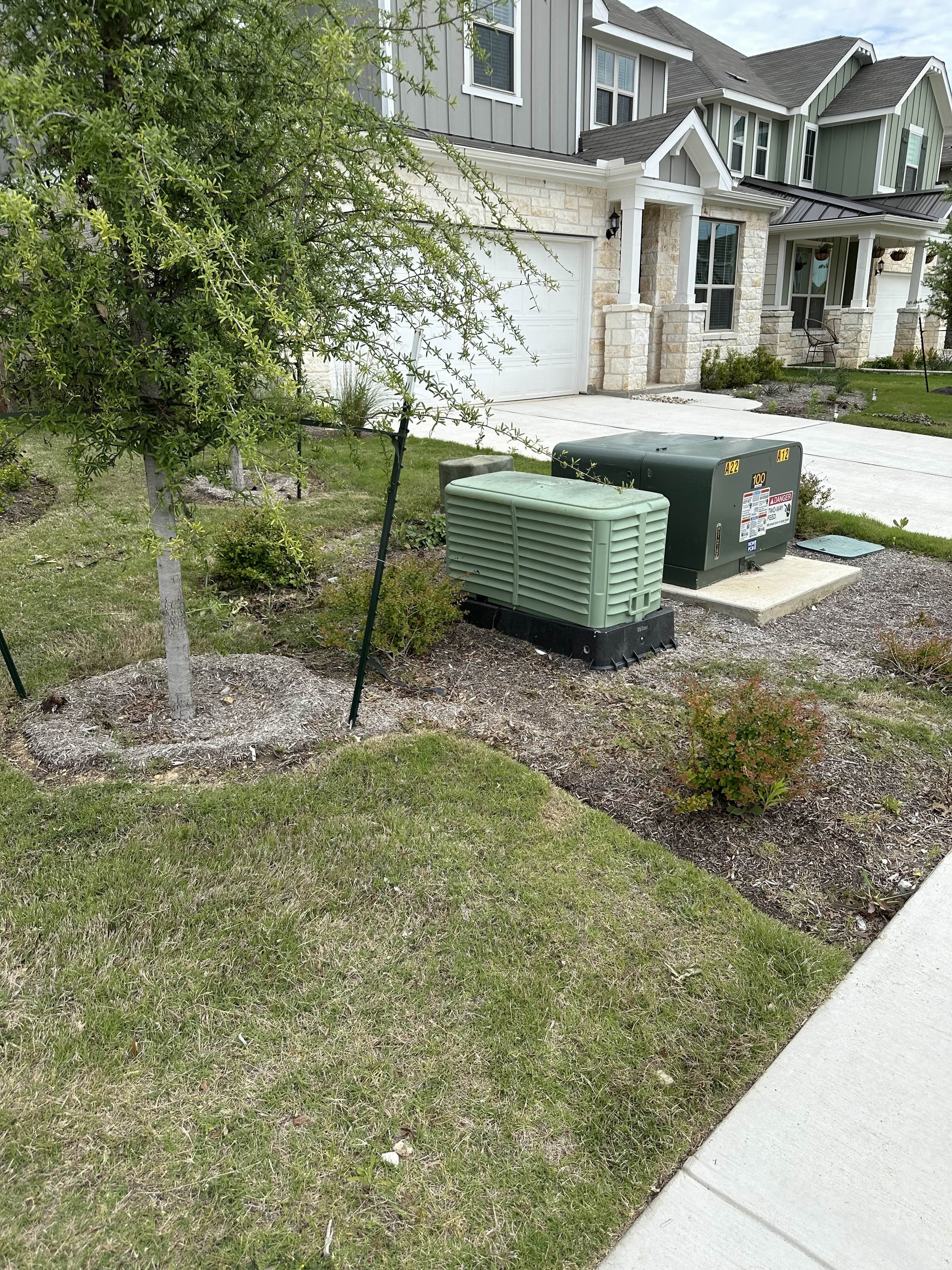 Before - Mulch